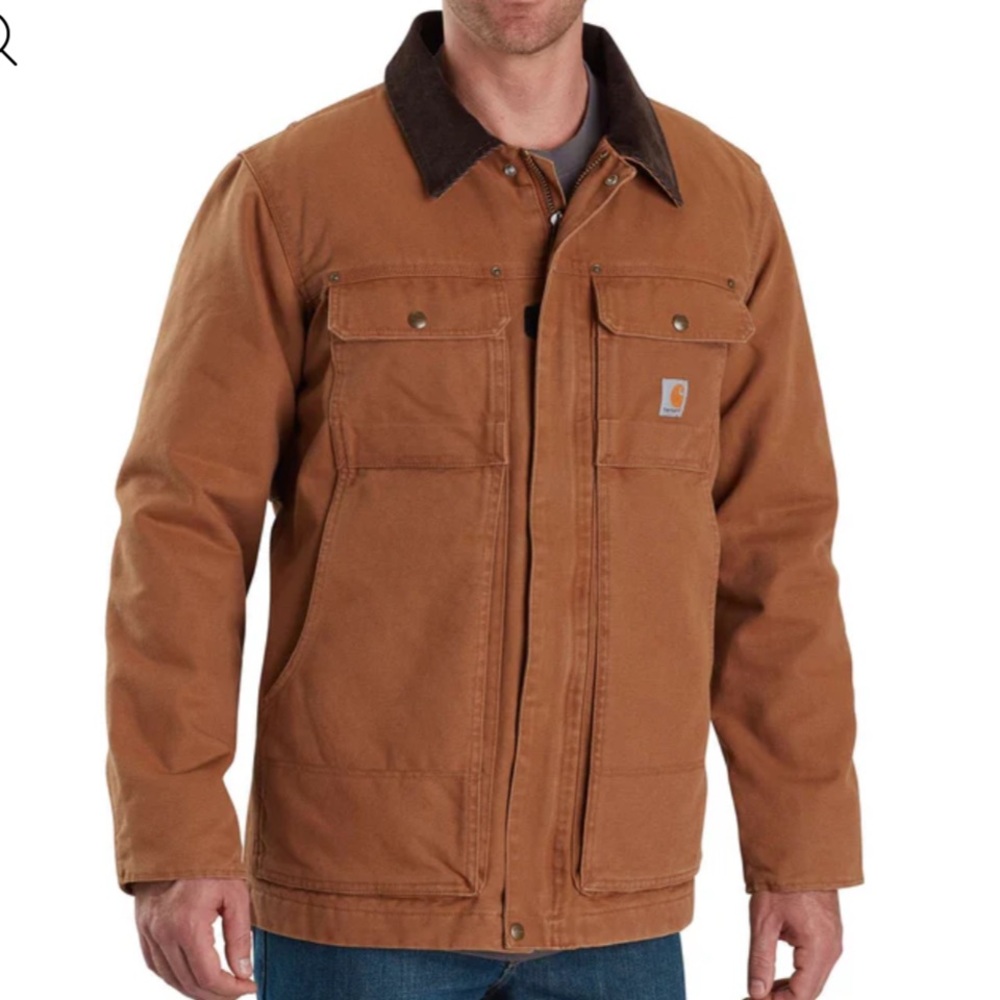 Carharrt FULL SWING® RELAXED FIT WASHED DUCK INSULATED TRADITIONAL COAT 2XL
